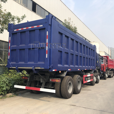 SINOTRUK HOWO 12 μόνη φόρτωση 8x4 3cbm 371hp φορτηγών απορρίψεων πολυασχόλων βαρέων καθηκόντων