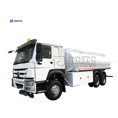Ρυμουλκό Euro2 Euro3 25000L 6x4 βυτιοφόρων πετρελαίου καύσεως Sinotruk HOWO 371hp