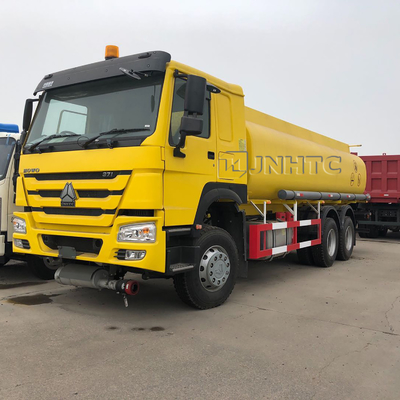 Ρυμουλκό Euro2 Euro3 25000L 6x4 βυτιοφόρων πετρελαίου καύσεως Sinotruk HOWO 371hp
