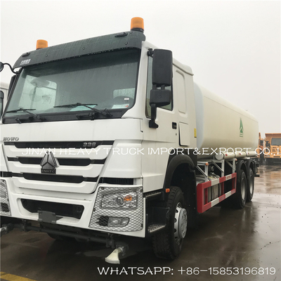 Sinotruk Howo 25cbm 25000 νερού δεξαμενών φορτηγών νερού λίτρα φορτηγών ψεκαστήρων