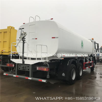 Sinotruk Howo 25cbm 25000 νερού δεξαμενών φορτηγών νερού λίτρα φορτηγών ψεκαστήρων