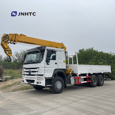Sinotruk Howo 6x4 10 τηλεσκοπικός τοποθετημένος φορτηγό γερανός φορτηγών φορτίου βραχιόνων γερανών ευθύς
