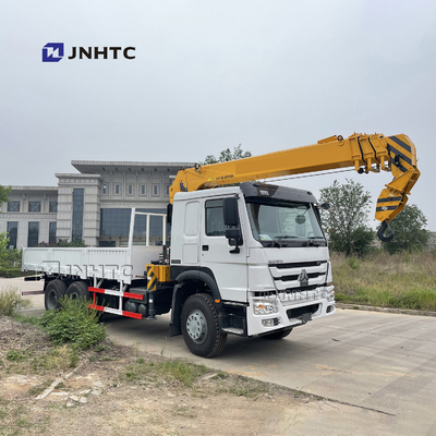 Sinotruk Howo 6x4 10 τηλεσκοπικός τοποθετημένος φορτηγό γερανός φορτηγών φορτίου βραχιόνων γερανών ευθύς