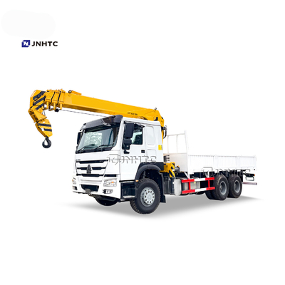 Sinotruk Howo 6x4 10 τηλεσκοπικός τοποθετημένος φορτηγό γερανός φορτηγών φορτίου βραχιόνων γερανών ευθύς