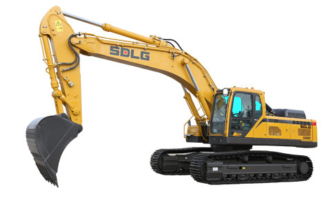 Digger 36ton SDLG E6360F βαρέων καθηκόντων υδραυλικοί εκσκαφείς 1.9m3 προσιτότητας αντιολισθητικών αλυσίδων μακριοί