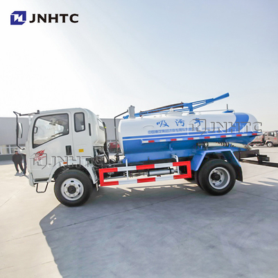 SINO HOWO 4x2 6 μικρό κενό φορτηγό 3000L 5000L 6000L αναρρόφησης λυμάτων ελαστικών αυτοκινήτου