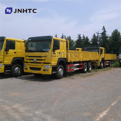 επίπεδης βάσης βαρύ φορτηγό φορτίου 6X4 371HP με Sidewall