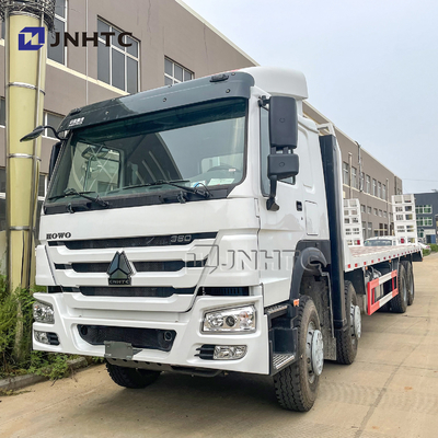 HOWO 8X4 Euro2 12 κυλά wrecker το επίπεδης βάσης φορτηγό αφαίρεσης οδικών φραγμών φορτηγών ρυμούλκησης