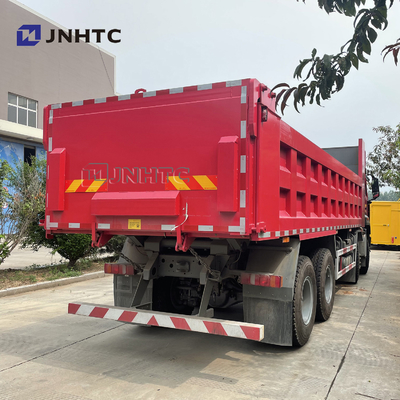 Το Sinotruk HOHAN 8x4 9.3m βαρέων καθηκόντων σώμα 12 φορτίου φορτηγών απορρίψεων κυλά Euro2 380hp