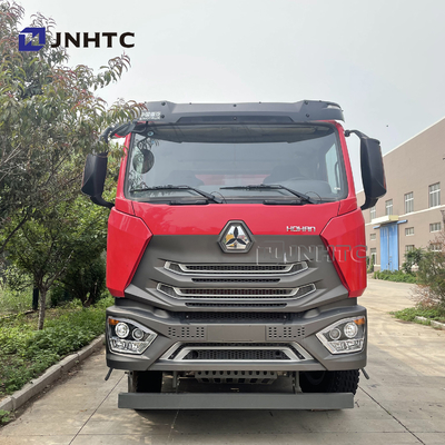 Το Sinotruk HOHAN 8x4 9.3m βαρέων καθηκόντων σώμα 12 φορτίου φορτηγών απορρίψεων κυλά Euro2 380hp