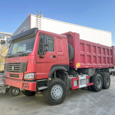 HOWO 6x4 οι Δέκα βαρέων καθηκόντων φορτηγό απορρίψεων ροδών 371hp 30 τόνος 18 κυβικός
