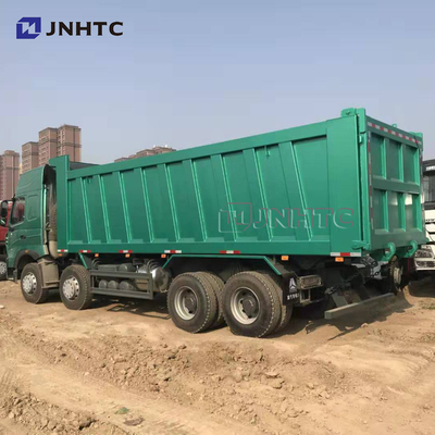 Tipper φορτηγών απορρίψεων πολυασχόλων SINOTRUK HOWO 8x4 420hp 28cbm 12 φορτηγό