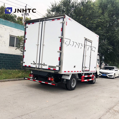 Ελαφρύ φορτηγό κιβωτίων καθήκοντος 4x2 HOWO Transport Van Container Cargo