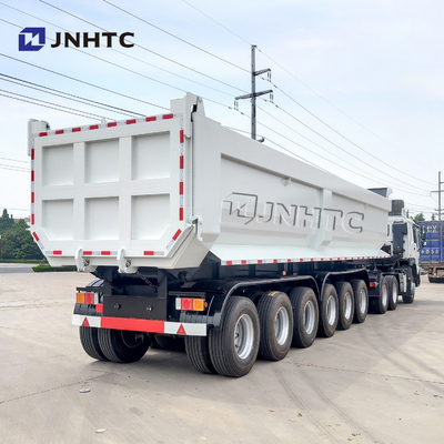 SINOTRUK τρία τέσσερα αξόνων βαρέων καθηκόντων ημι φορτηγό απορρίψεων ρυμουλκών 50T 40cbm μόνο τοποθετώντας αιχμή