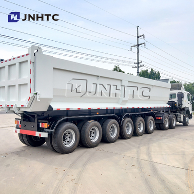 SINOTRUK τρία τέσσερα αξόνων βαρέων καθηκόντων ημι φορτηγό απορρίψεων ρυμουλκών 50T 40cbm μόνο τοποθετώντας αιχμή