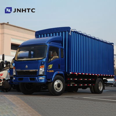 HOWO 4x2 ελαφρύ φορτίο Box Wagon Van Truck μεταφορών φορτηγών καθήκοντος εμπορικό