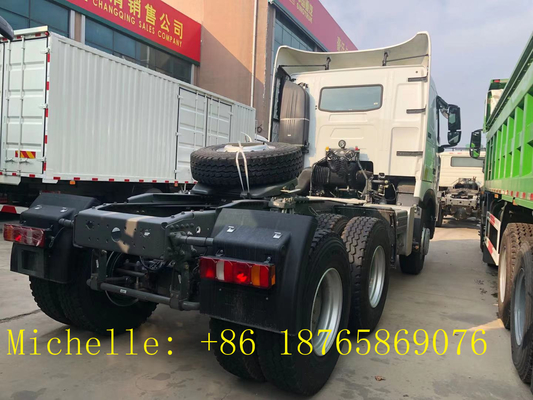 Φορτηγό 10 τρακτέρ Howo 6*4 Sinotruk επικεφαλής 100 τόνοι τρακτέρ πολυασχόλων