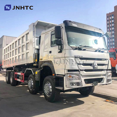 Tipper απορρίψεων HOWO 8x4 420hp Euro2 φορτηγό 30 κυβικοί μετρητές 30 τόνοι