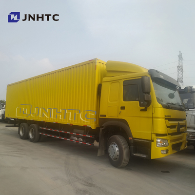 Sinotruk HOWO EURO2 Cargo Van Truck 10 φορτηγό μεταφορών αγαθών φορτηγών ροδών A7