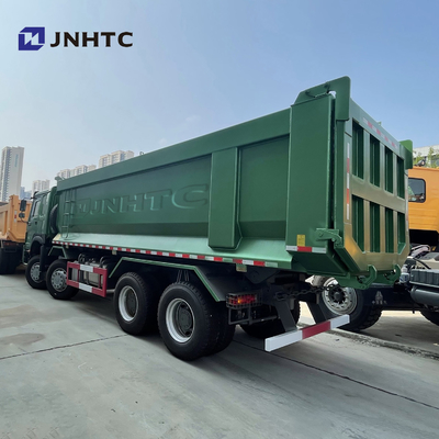 Πράσινο κυβικό Tipper 20 HOWO 6X4 371HP φορτηγό με το σώμα φορτίου τύπων του U