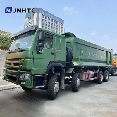 Πράσινο κυβικό Tipper 20 HOWO 6X4 371HP φορτηγό με το σώμα φορτίου τύπων του U