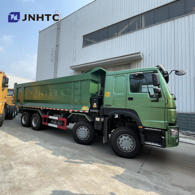 Πράσινο κυβικό Tipper 20 HOWO 6X4 371HP φορτηγό με το σώμα φορτίου τύπων του U