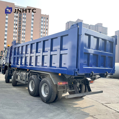 Το βαρέων καθηκόντων φορτηγό απορρίψεων HOWO 6X4 10 κυλά Tipper 20m3 το φορτηγό 371hp με το φως συναγερμών
