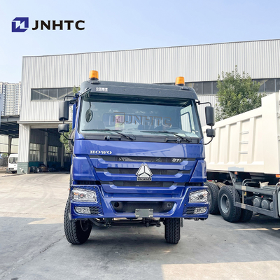 Το βαρέων καθηκόντων φορτηγό απορρίψεων HOWO 6X4 10 κυλά Tipper 20m3 το φορτηγό 371hp με το φως συναγερμών