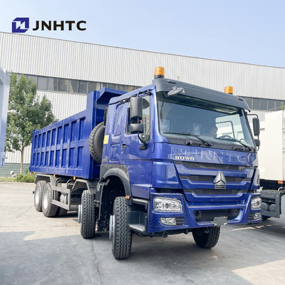 Το βαρέων καθηκόντων φορτηγό απορρίψεων HOWO 6X4 10 κυλά Tipper 20m3 το φορτηγό 371hp με το φως συναγερμών