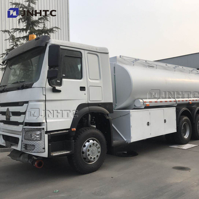 Φορτηγό βυτιοφόρων καυσίμων HOWO 6x4 336hp με το βυτιοφόρο 20cbm