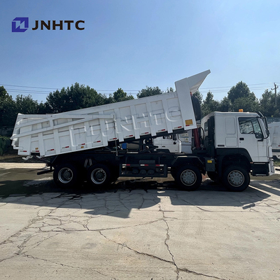 Tipper κιβωτίων 380hp φορτίου φορτηγών απορρίψεων HOWO 8X4 Euro2 βαρέων καθηκόντων ειδικό φορτηγό