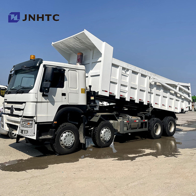 Tipper κιβωτίων 380hp φορτίου φορτηγών απορρίψεων HOWO 8X4 Euro2 βαρέων καθηκόντων ειδικό φορτηγό