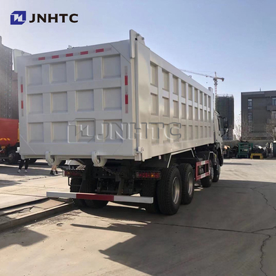 Benz Howo Sinotruk άσπρο φορτηγό απορρίψεων 50T 12 δεξί νέο μοντέλο Drive ροδών