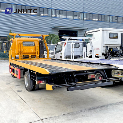 HOWO 4x2 ελαφρύ καθήκοντος 5-10TON εμπορικό φορτηγό Wrecker φορτίου φορτηγών επίπεδης βάσης