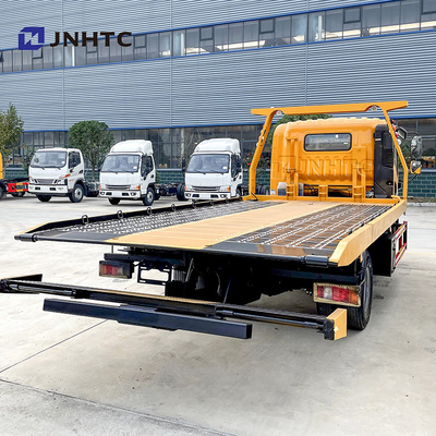 HOWO 4x2 ελαφρύ καθήκοντος 5-10TON εμπορικό φορτηγό Wrecker φορτίου φορτηγών επίπεδης βάσης