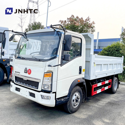 Tipper εκφορτωτών HOWO 4x2 φορτηγό φορτηγό απορρίψεων μεταφορών παράδοσης κατασκευής 8 τόνου