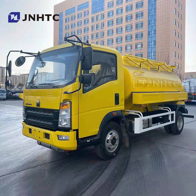 HOWO 4x2 116hp 5cbm ελαφρύ φορτηγό βυτιοφόρων καυσίμων φορτηγών καθήκοντος εμπορικό