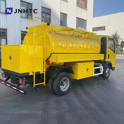 HOWO 4x2 116hp 5cbm ελαφρύ φορτηγό βυτιοφόρων καυσίμων φορτηγών καθήκοντος εμπορικό