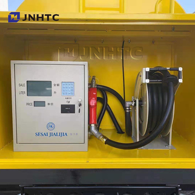 HOWO 4x2 116hp 5cbm ελαφρύ φορτηγό βυτιοφόρων καυσίμων φορτηγών καθήκοντος εμπορικό
