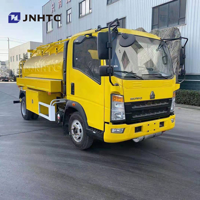 HOWO 4x2 116hp 5cbm ελαφρύ φορτηγό βυτιοφόρων καυσίμων φορτηγών καθήκοντος εμπορικό