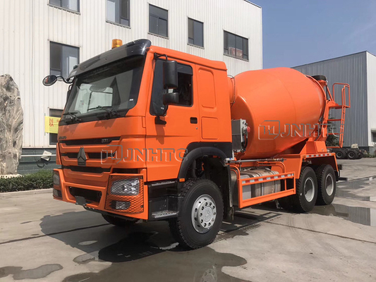 Συγκεκριμένος αναμίκτης 10 πολυάσχολος 371hp 12m3 φόρτωσης SINOTRUK HOWO αυτόματος