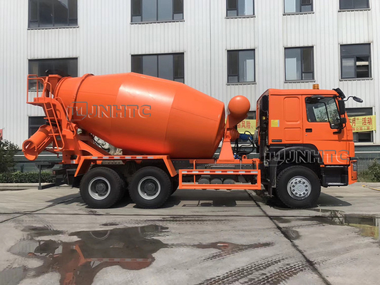 Συγκεκριμένος αναμίκτης 10 πολυάσχολος 371hp 12m3 φόρτωσης SINOTRUK HOWO αυτόματος