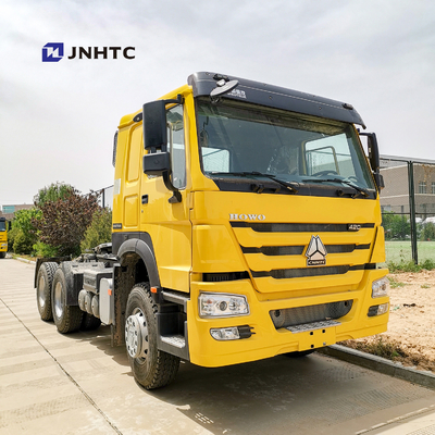 Sinotruk Howo 420 κεφάλι φορτηγών τρακτέρ τόνου φορτηγών 60-100