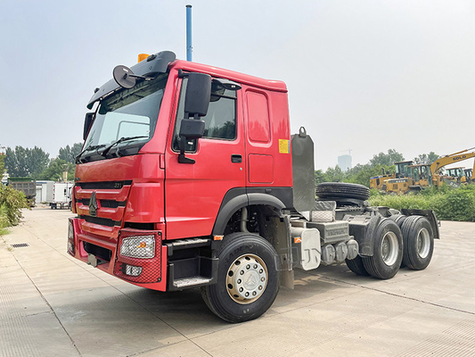 3,5 ίντσα Euro2 Sinotruk Howo 6x4 371 πρωταρχικό - φορτηγό 10 μετακινούμενων ρόδες
