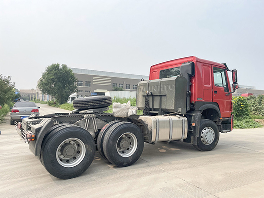 6x4 3,5 ίντσα Euro2 Sinotruk Howo 371 φορτηγό 10 τρακτέρ κυλά το επικεφαλής τρακτέρ