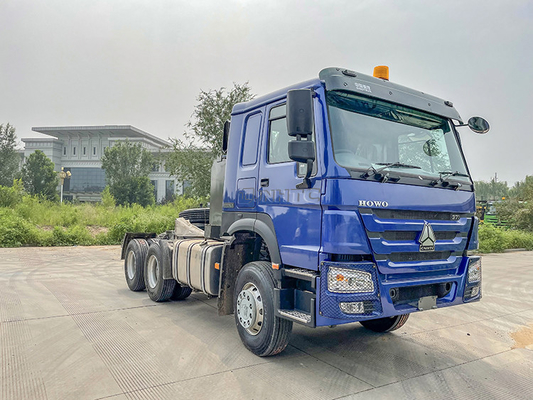 Sinotruk 10 επικεφαλής 371hp ροδών 6X4 Howo κεφάλι φορτηγών ρυμουλκών τρακτέρ