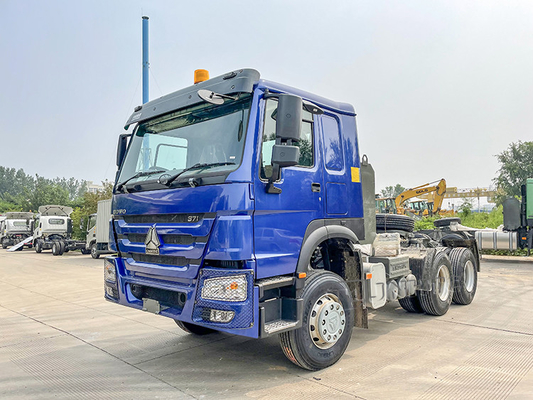Sinotruk 10 επικεφαλής 371hp ροδών 6X4 Howo κεφάλι φορτηγών ρυμουλκών τρακτέρ