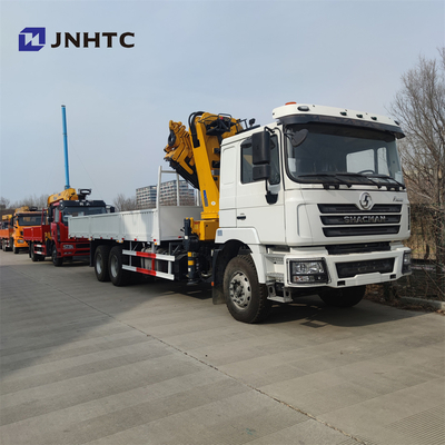 Shacman 8x4 F3000 12 τόνοι τοποθετημένων φορτηγό γερανών 4 ευθύς βραχίονας 12 ρόδα