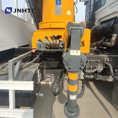 Shacman 8x4 F3000 12 τόνοι τοποθετημένων φορτηγό γερανών 4 ευθύς βραχίονας 12 ρόδα