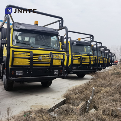 Ξύλινο κούτσουρο που φέρνει 6x4 πρωταρχικό - τύπος καυσίμων diesel φορτηγών μετακινούμενων